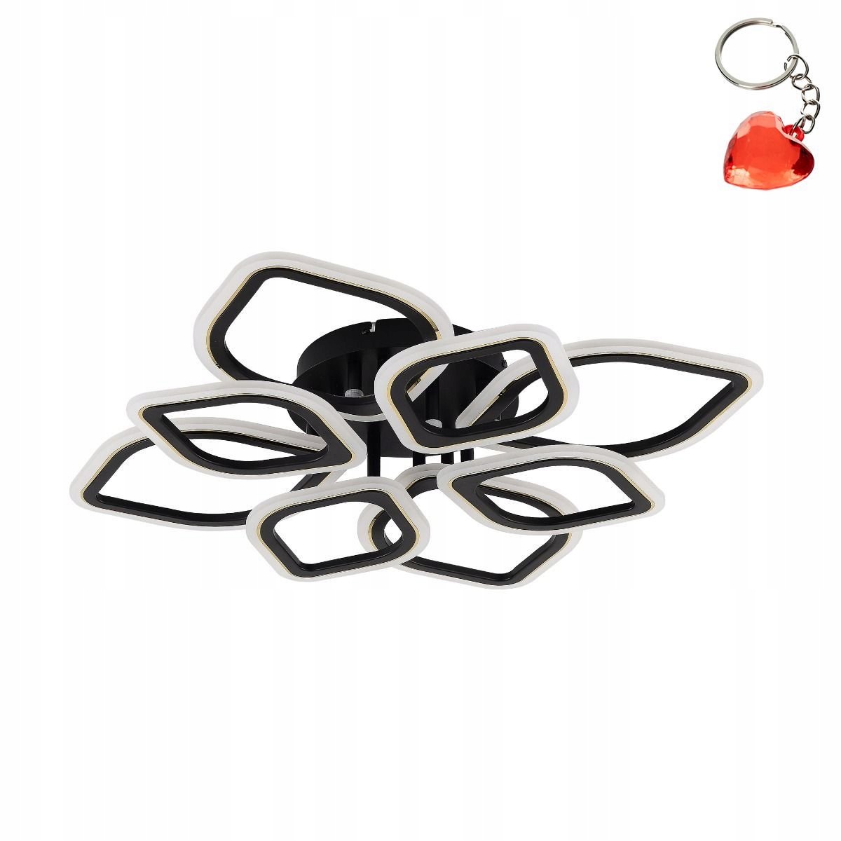 Led stropná lampa 75W Illumia MS236180R-BK Zuma Line