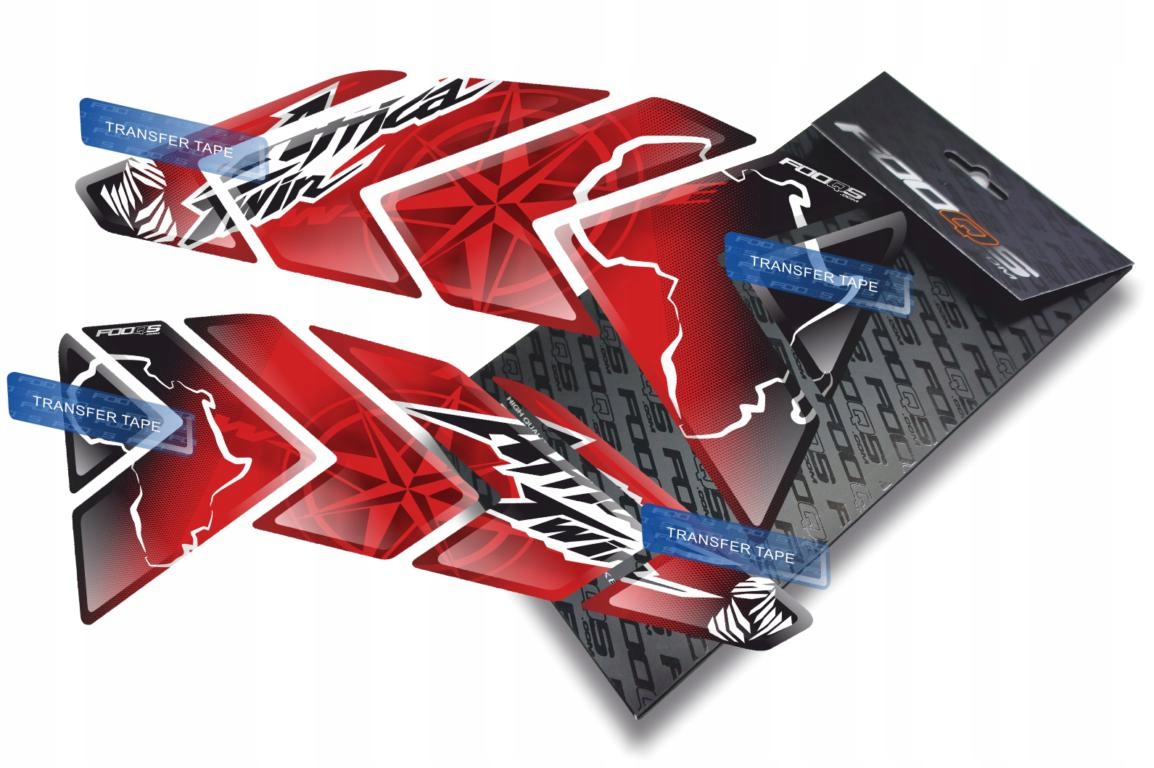 Grip od firmy Fooqs pre Honda Africa Twin Crf Hrv Červená