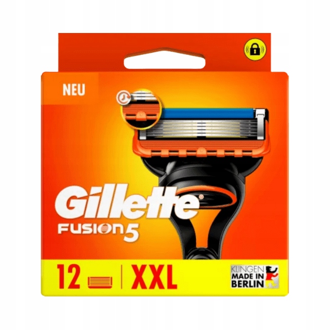 Gillette Fusion5 náplně do strojku 12 Ks