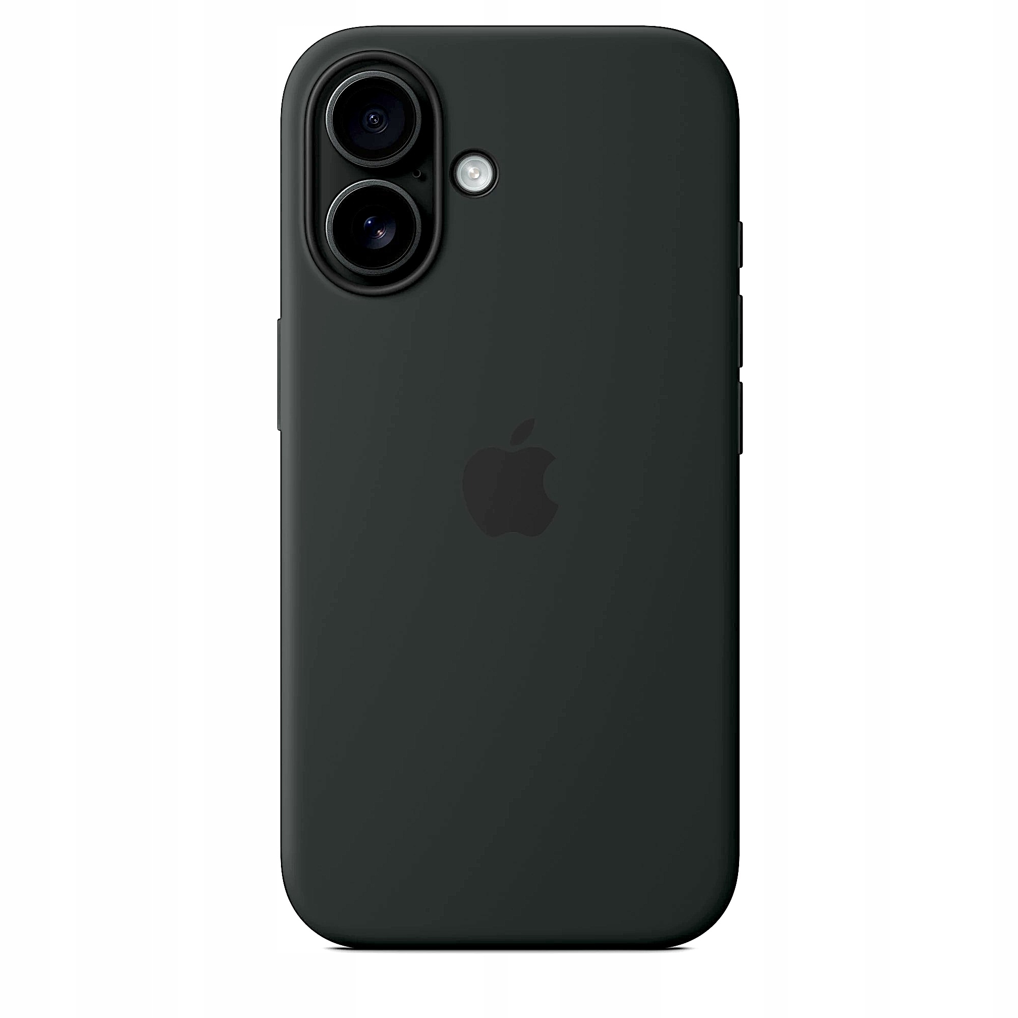 Silikonové pouzdro na iPhone 16 Černé Kryt Silicone Case Černé