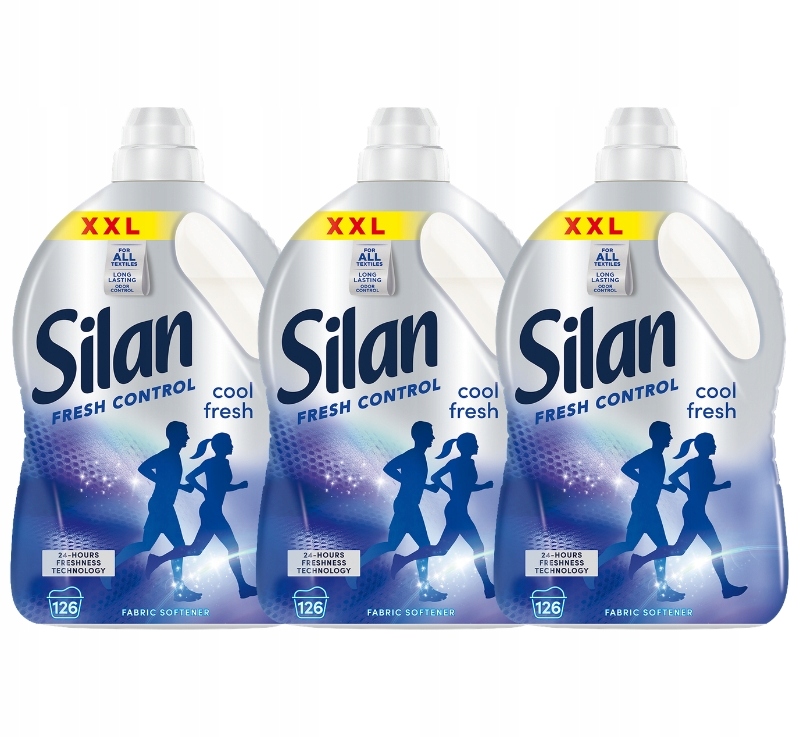 Silan Cool Fresh Płyn do płukania 378pr 3x 2,772l