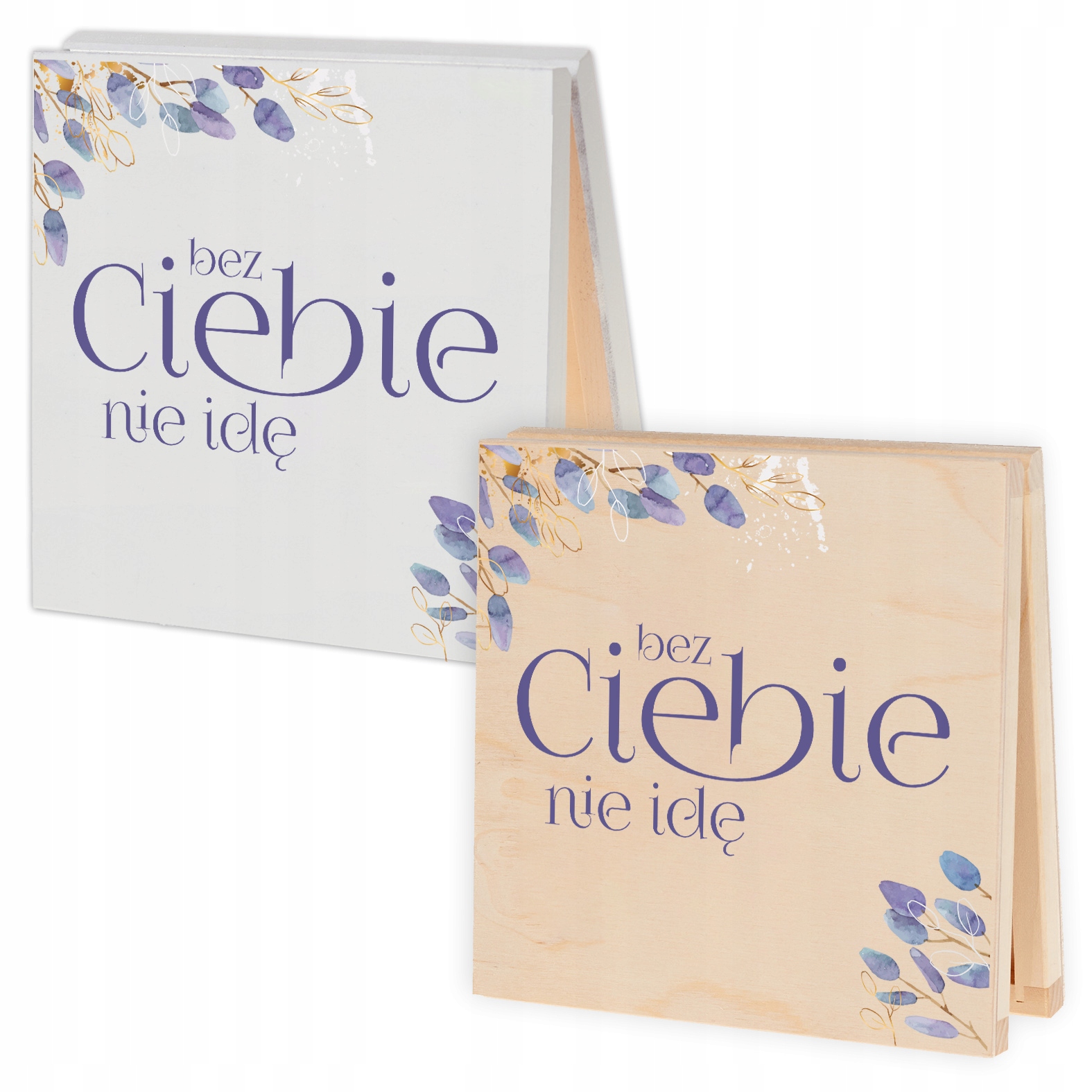 PUDEŁKO DREWNIANE Z PROŚBĄ DLA ŚWIADKA ŚWIADKOWEJ O ŚWIADKOWANIE SZARE Z2 Marka Wyczaruj Prezent