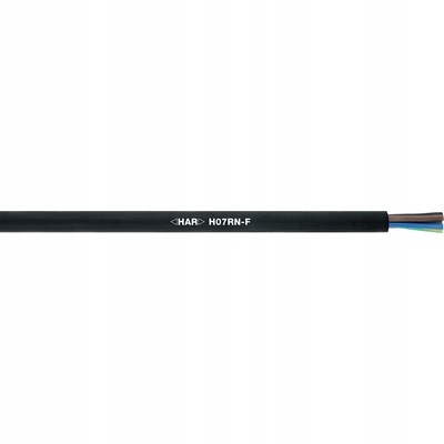 Kábel OnPD 2x1,5mm H07RN-F lanko okrúhle čierne s gumou Ow Elpar 100 m