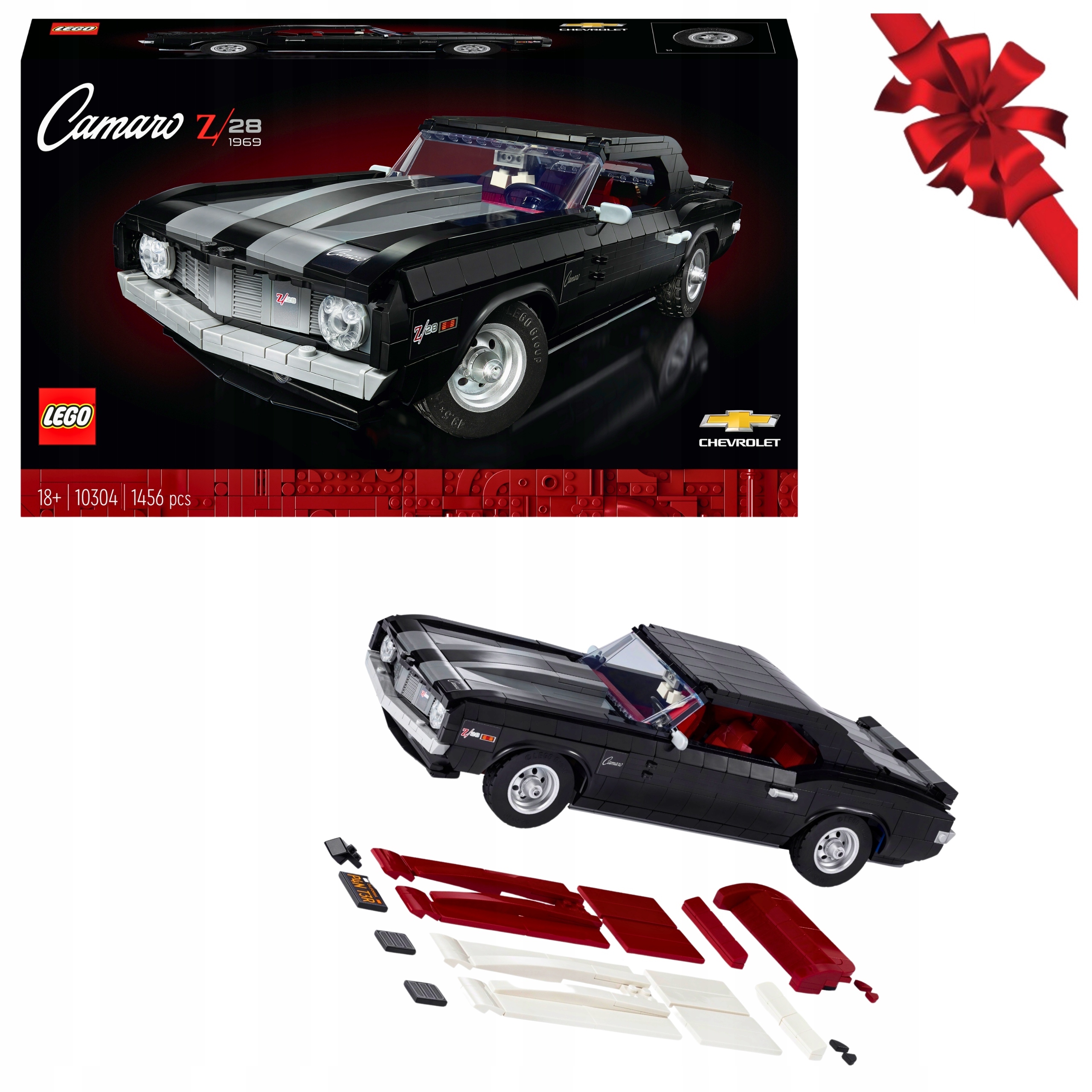 Lego Icons 10304 Chevrolet Camaro Z28 Dárek k svátku dětí