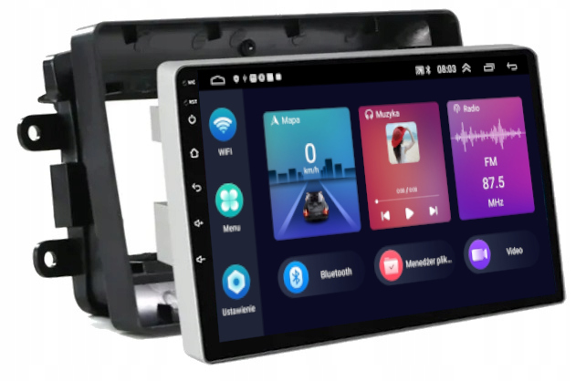 Rádio Gps Android Navigácia Opel Vivaro II 2014-2020 Bt Carplay 4GB 64GB