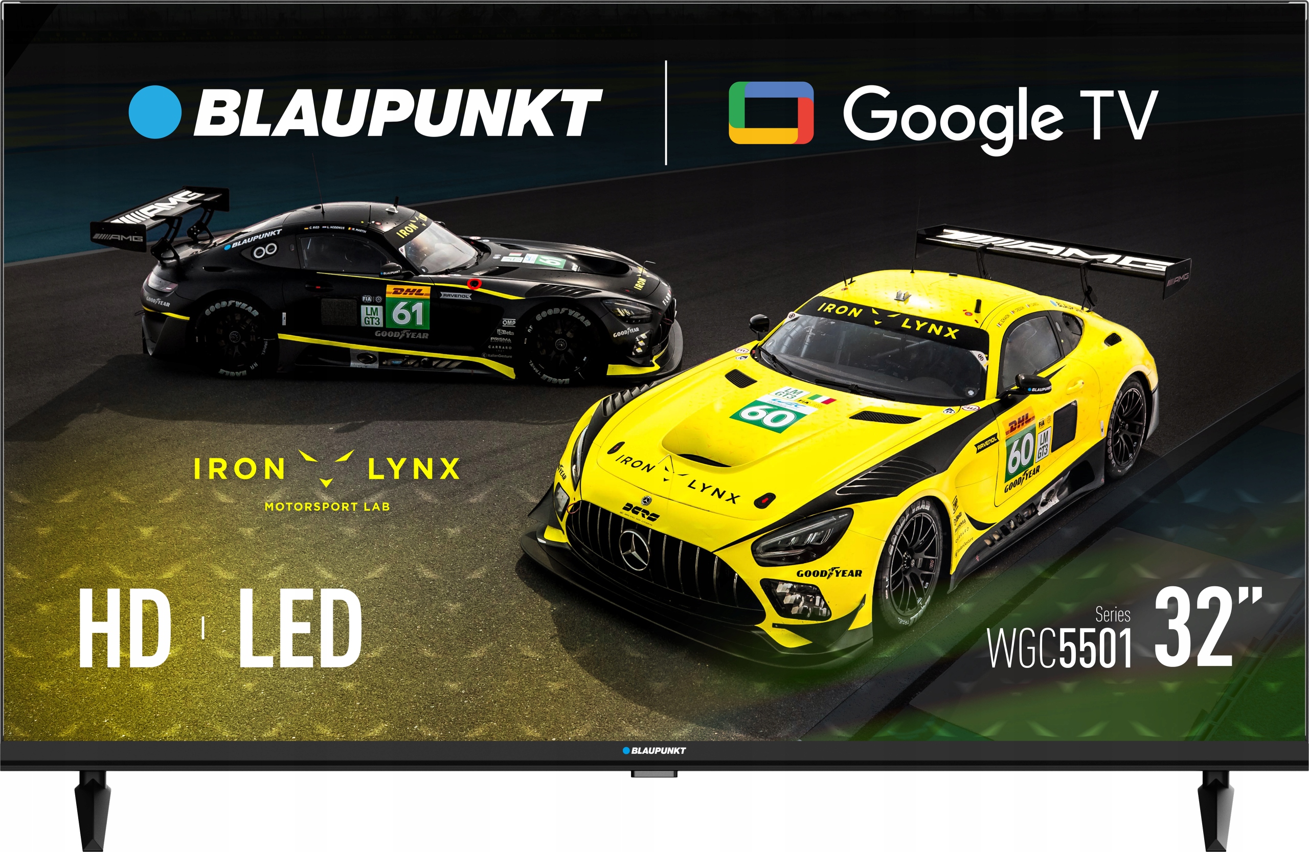 Blaupunkt 32WGC5501S Telewizor 32 Cale Dled Hd Smart Google Tv DVB-T2 Dolby