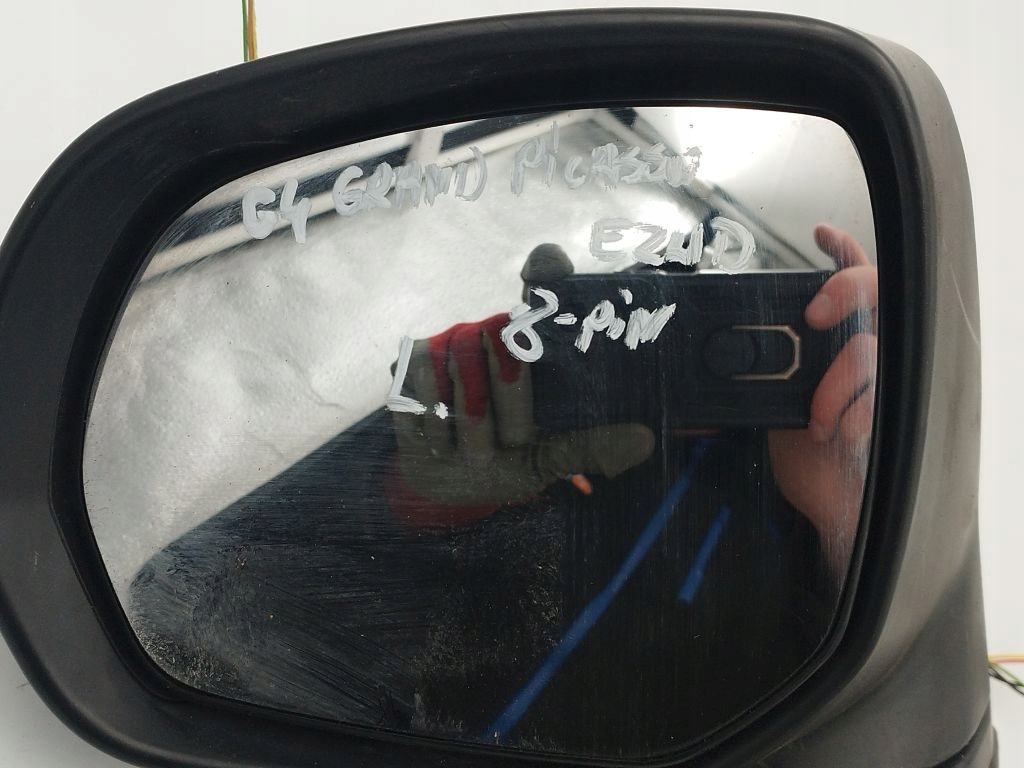 Citroen C4 Grand Picasso mirror left electrics 8 PIN EU EZWD