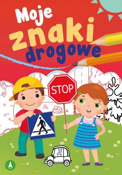 

Moje znaki drogowe łamigłówki książka dla dzieci