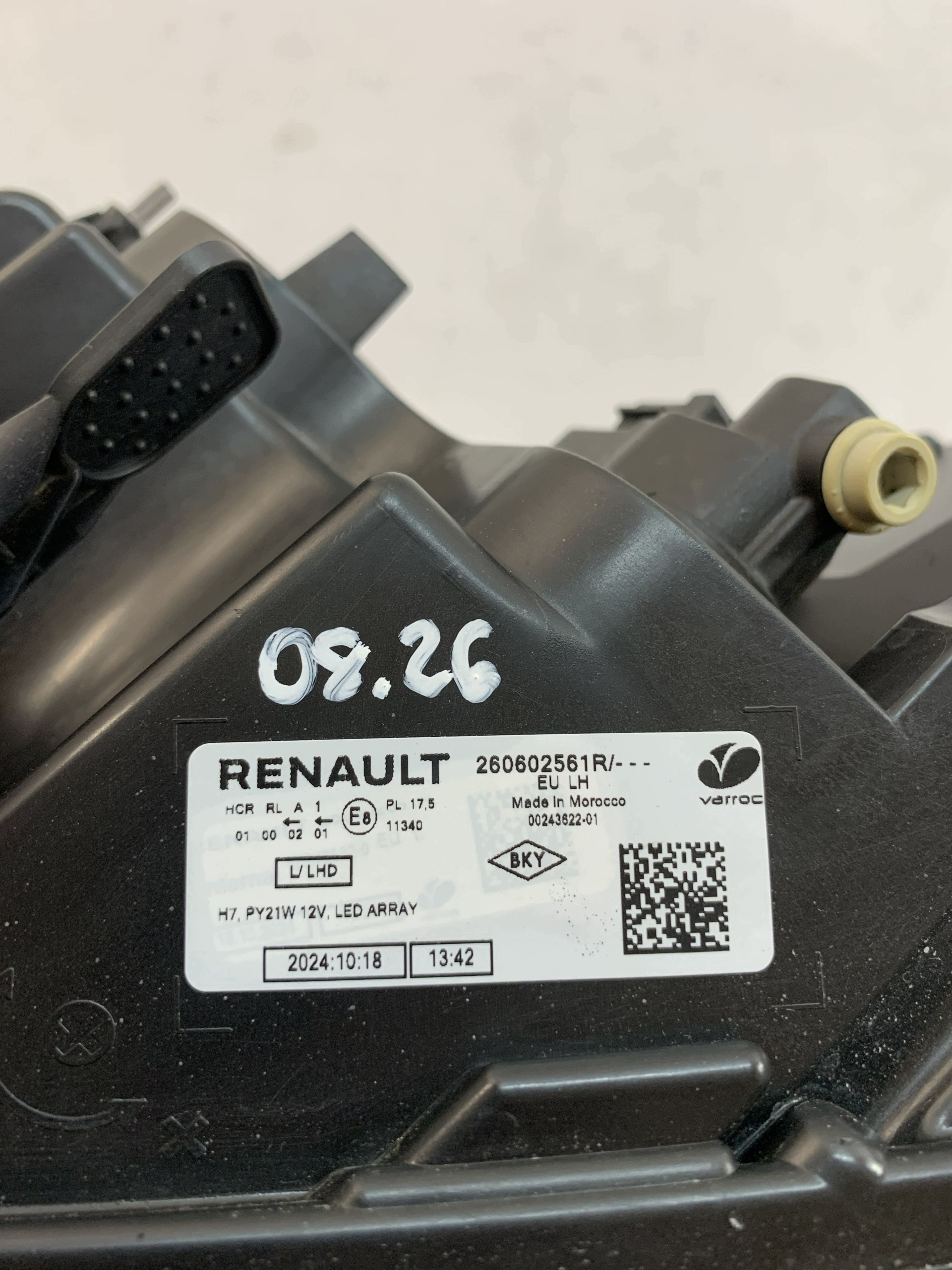 light Reflektor left Dacia Sandero 3 III Jogger Full led 260602561R 08.26