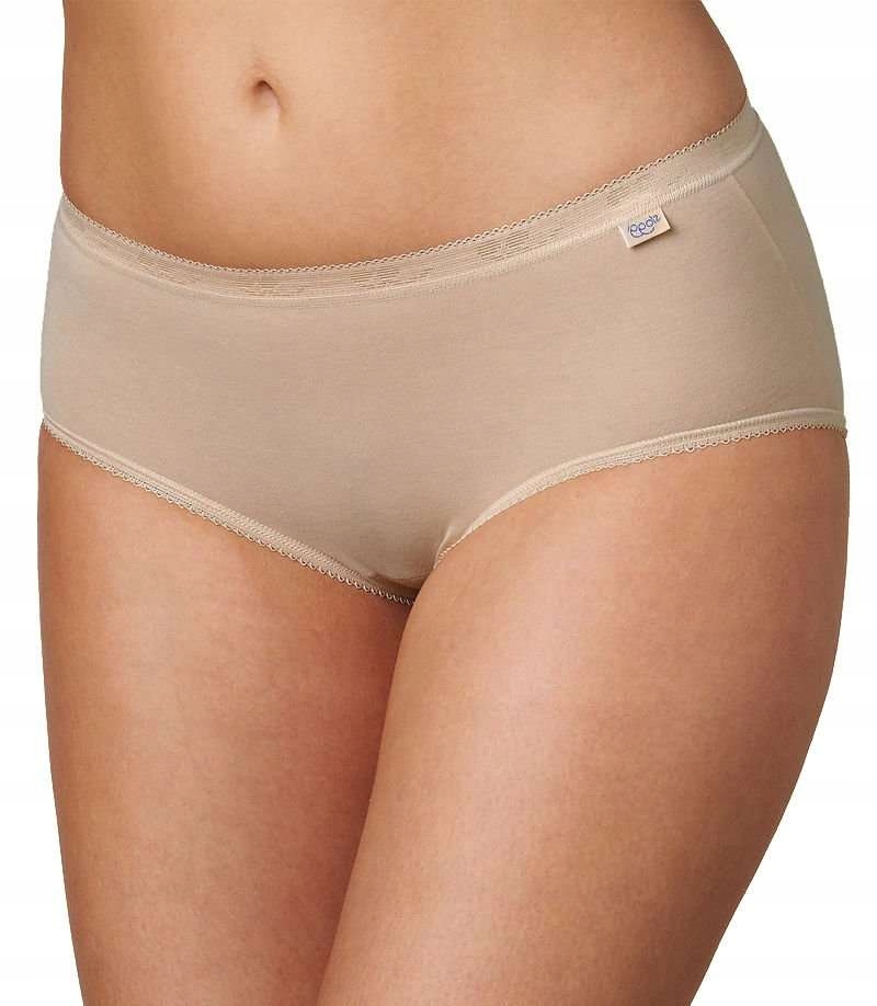 

Majtki damskie Sloggi Basic+ Midi Bawełniane 42