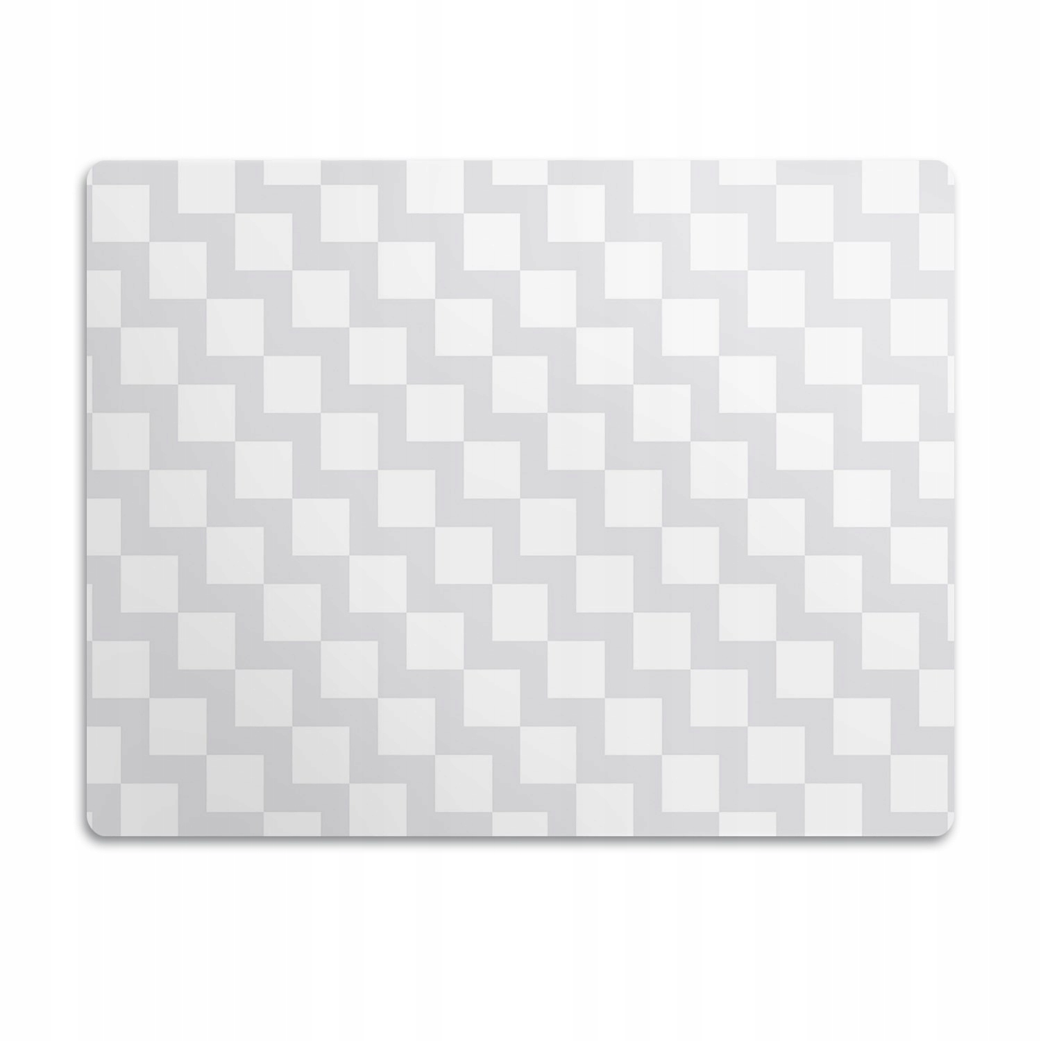 Levně Podložka pro psa pod misku Kvadraty motiv 60x40 cm