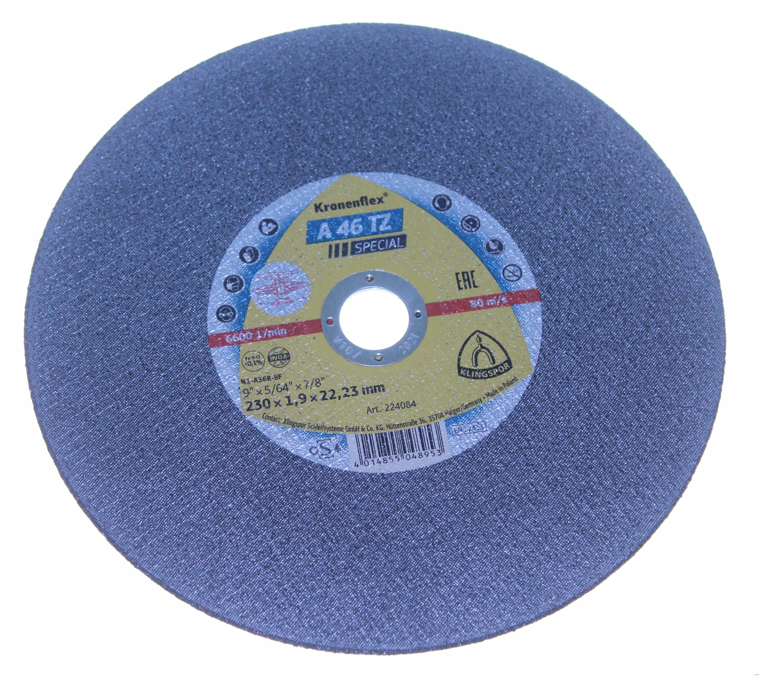 

Tarcza Inox 230 X 1,9 A46TZ Klingspor 25szt