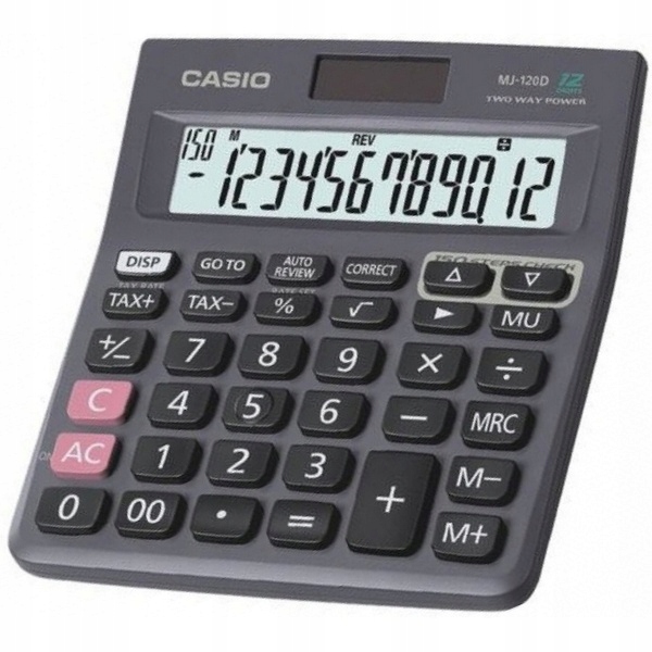 

Kalkulator 12 Pozycyjny Casio MJ-120D Plus