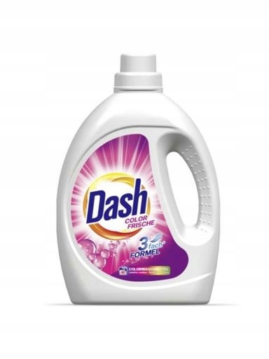 Levně 2x Tekutý prací prostředek Dash Color Frische 40 praní 2,2 l