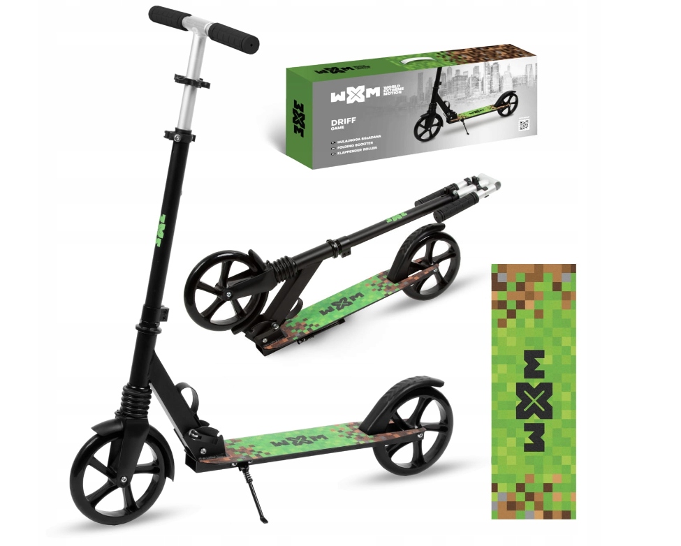 Hulajnoga miejska 200mm DRIFF Game green