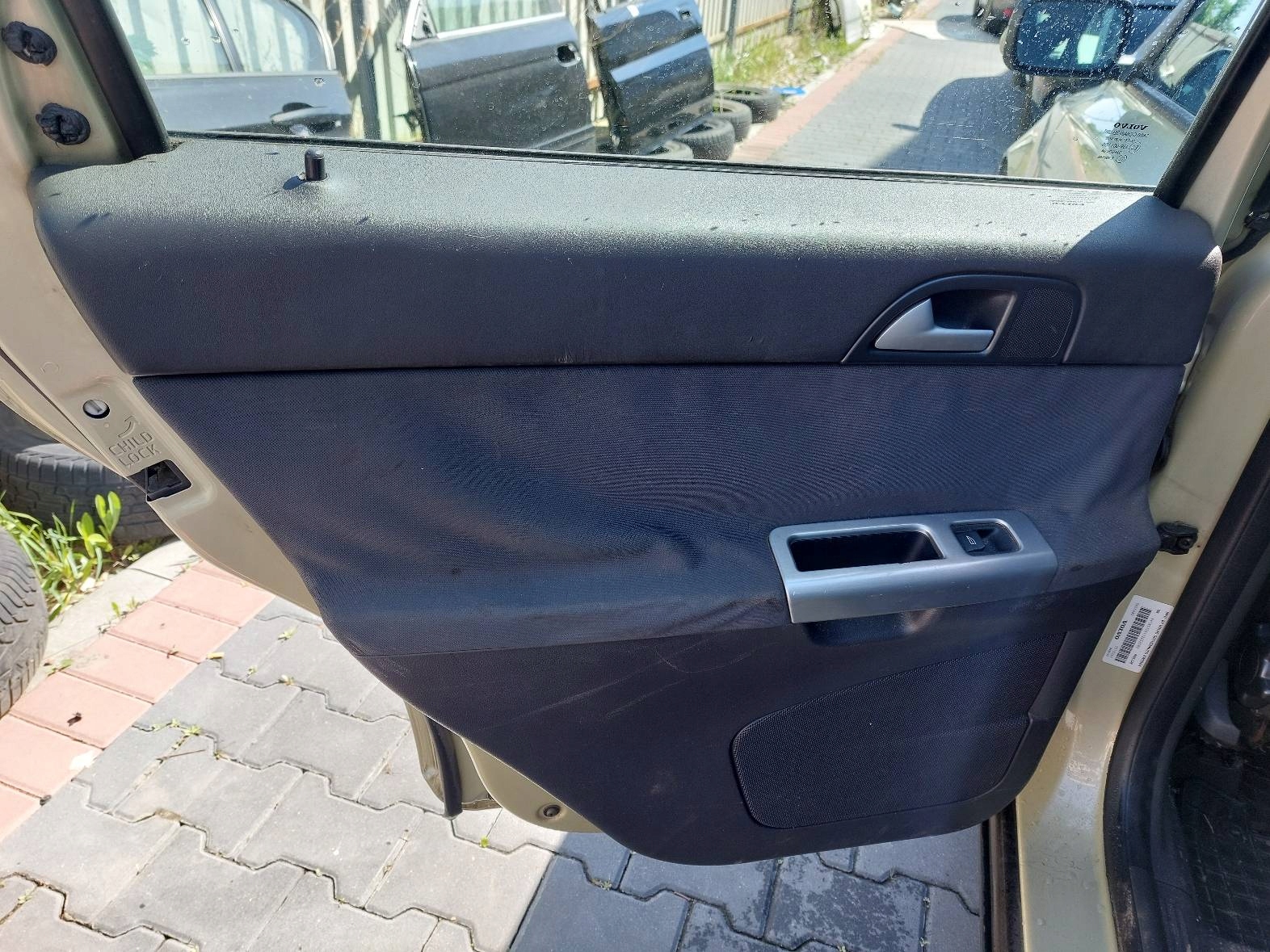 door complete left rear part VOLVO S40 II 464-46