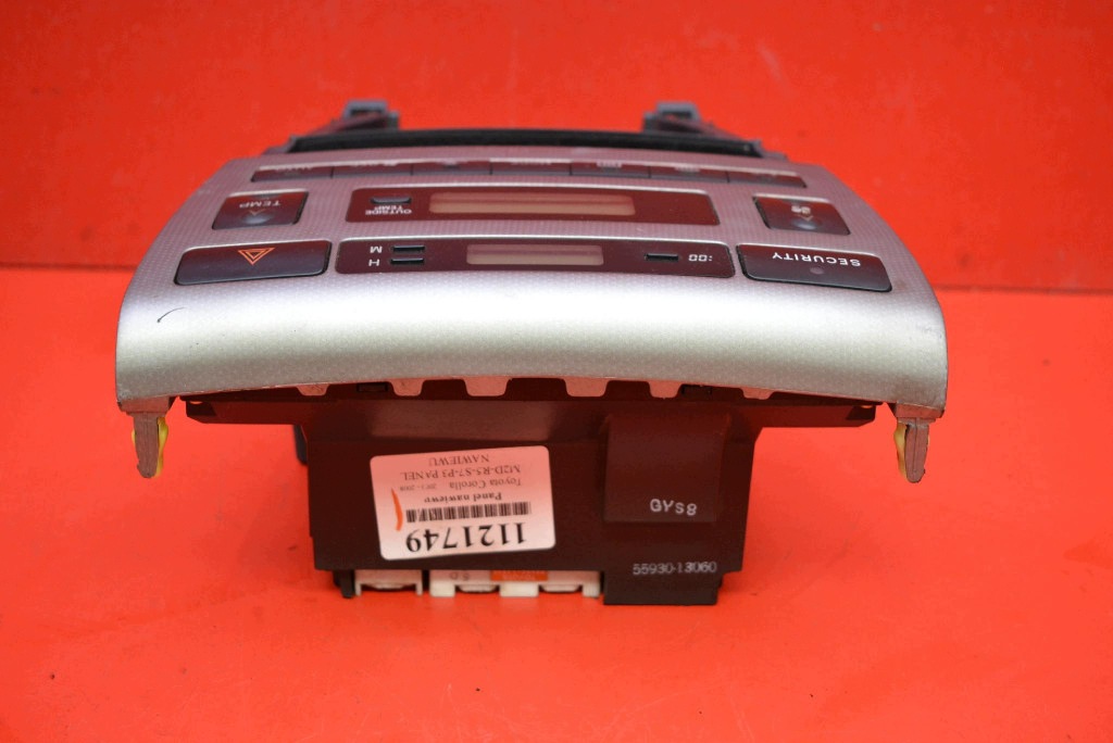 control panel air conditioning devices KLIMY 55930-13060 TOYOTA COROLLA IX E12 00-08