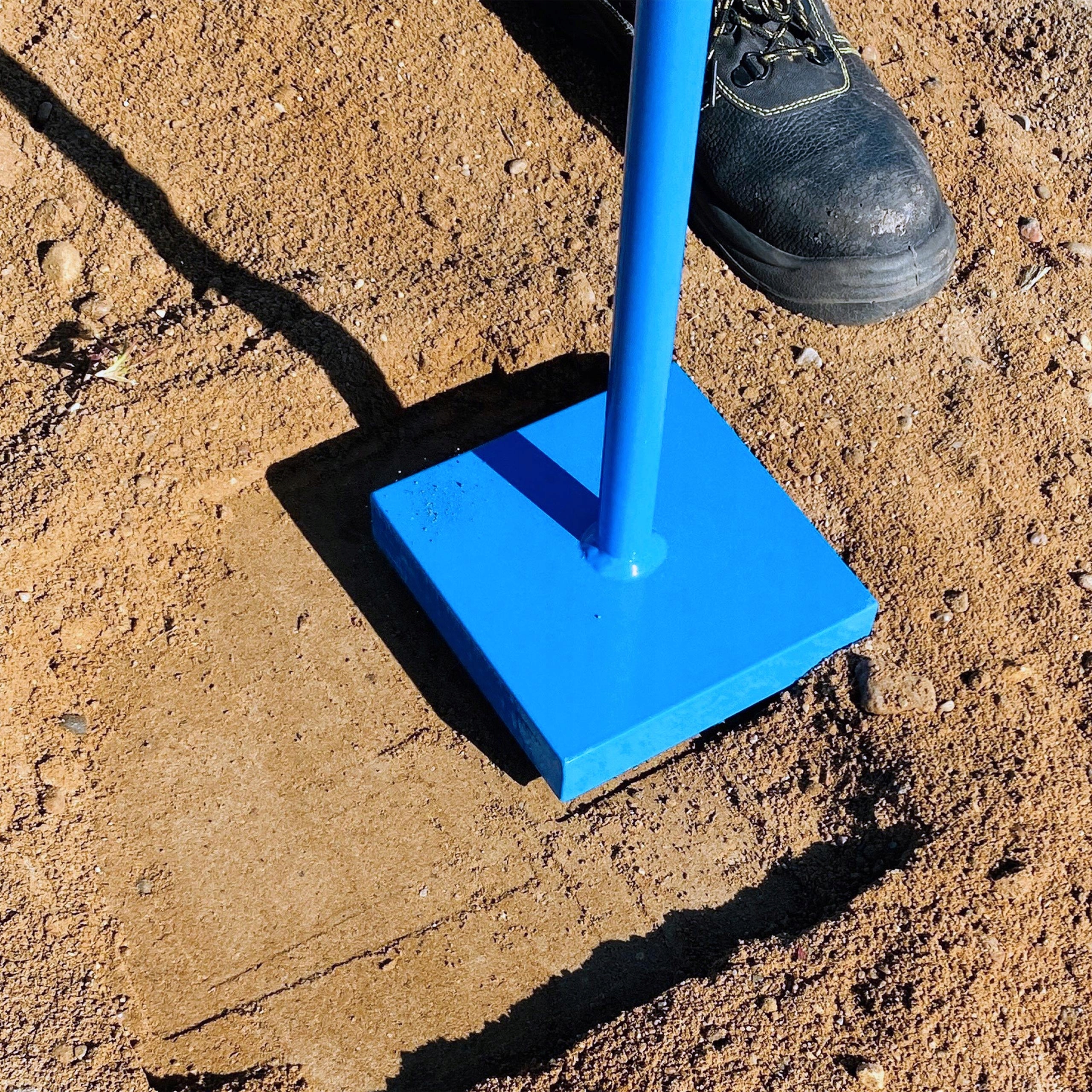 UBIJAK RĘCZNY DO MAŁYCH POWIERZCHNI JAZON UR15 15x15 CM DO ZAGĘSZCZANIA 7KG Marka Jazon