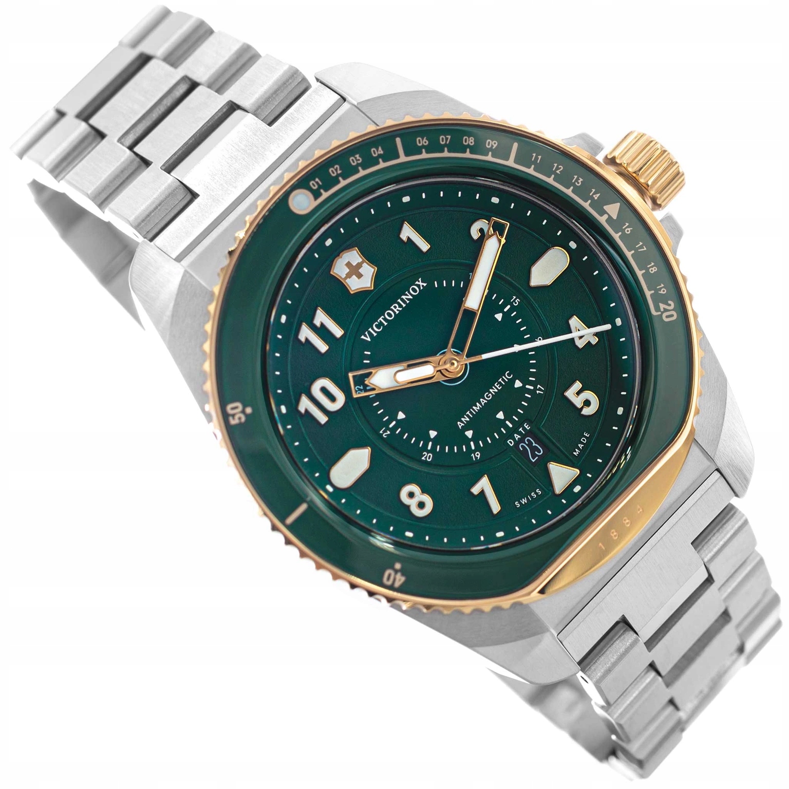 Pánské Hodinky Victorinox 242012 Journey 1884 Stříbrné Na Náramku