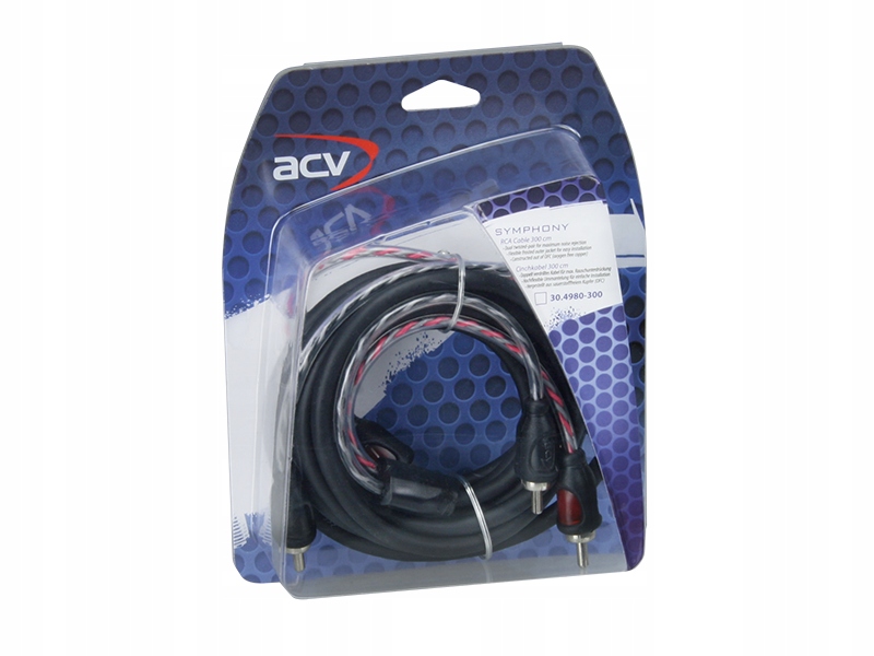 

Kabel Sygnałowy Rca 2xEKR 300CM Symphony Acv