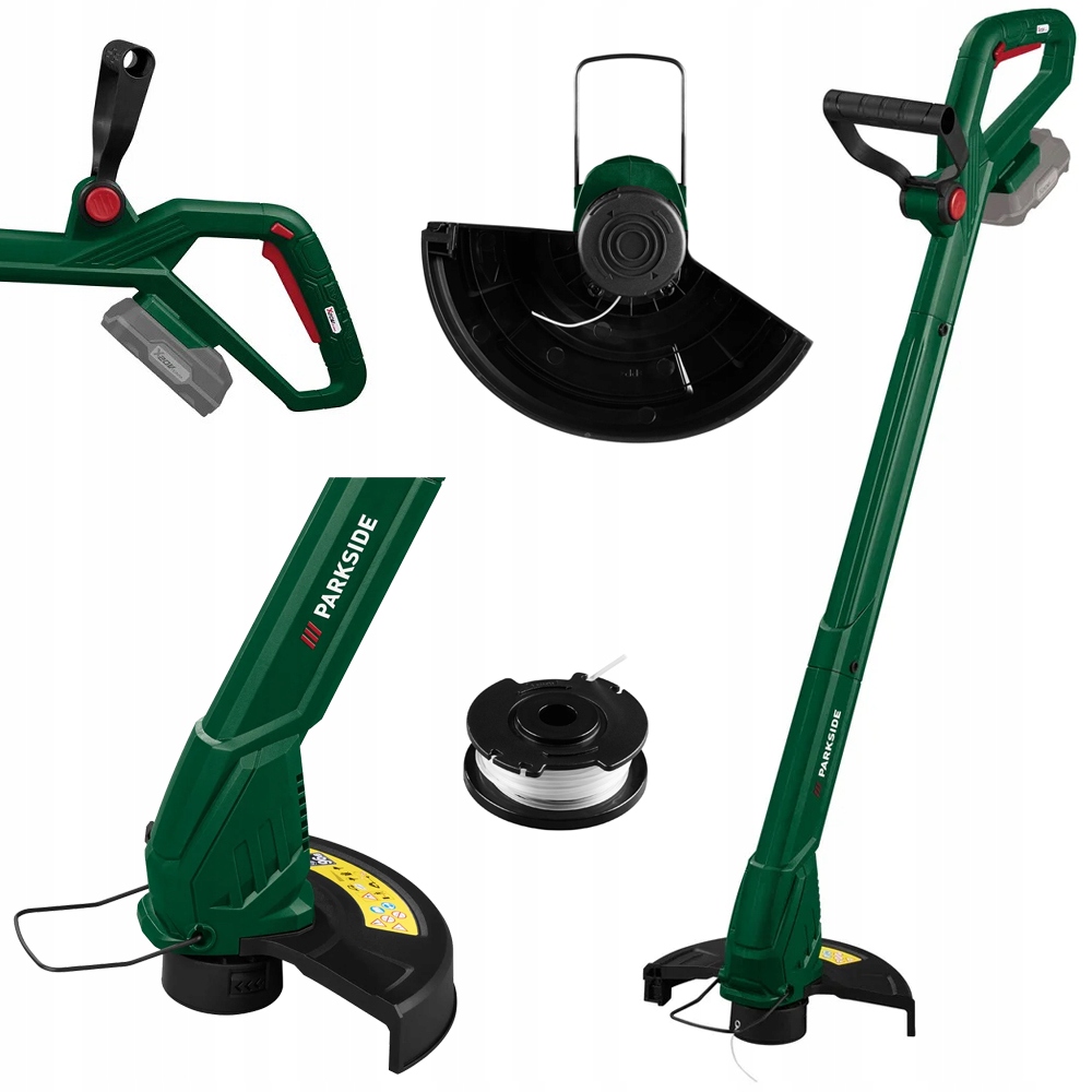 Podkaszarka Akumulatorowa Parkside Part 20-Li A1 Zestaw Kosa Żyłka