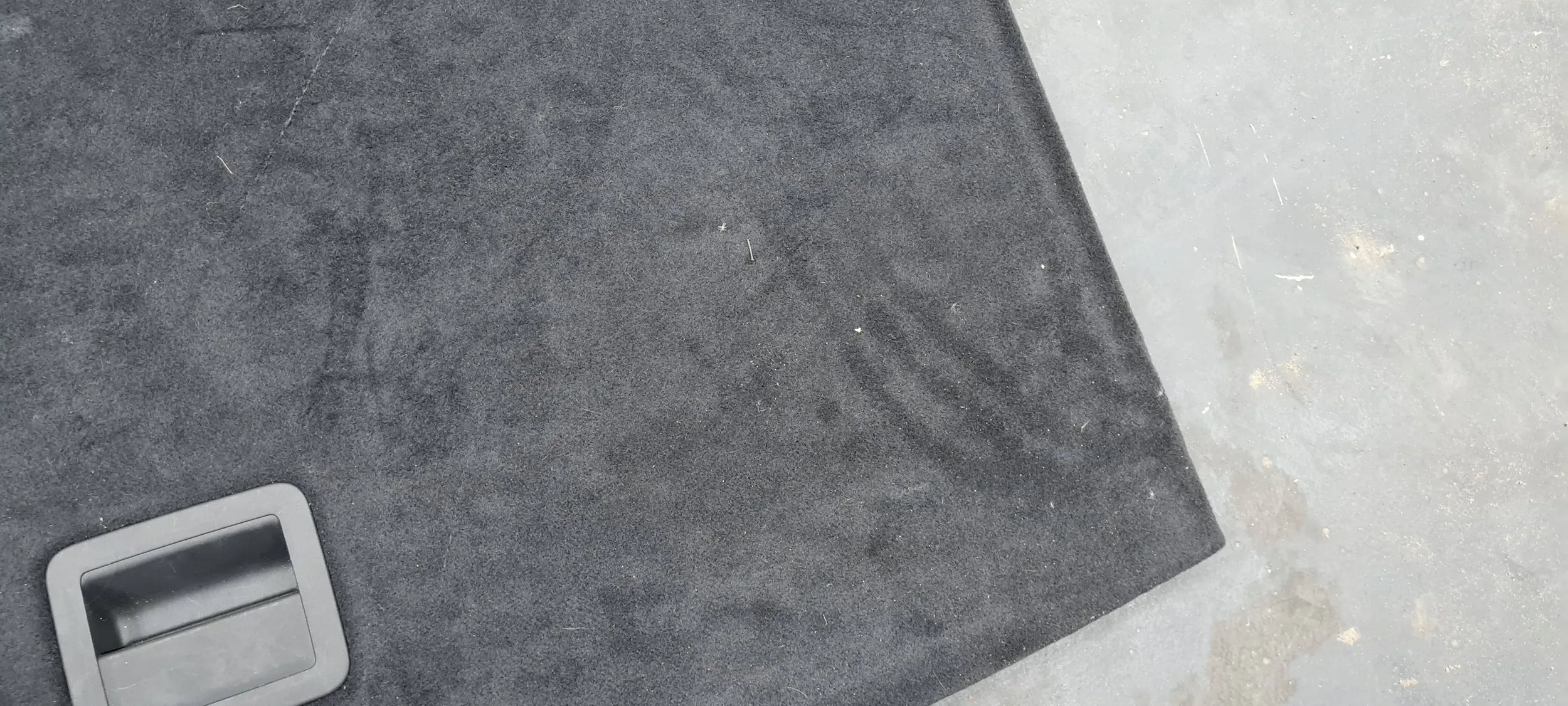 Q3 83A mats floor boot mat rear part 83A861529A