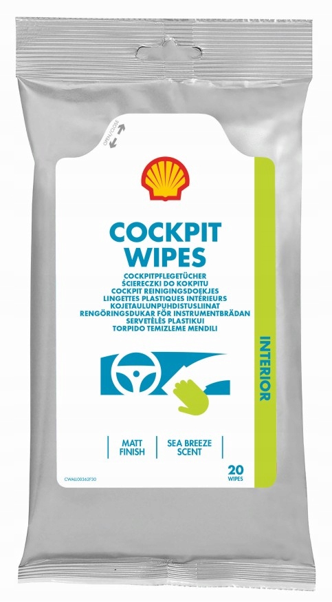 

Shell Ściereczki do deski rozdzielczej (20 szt)