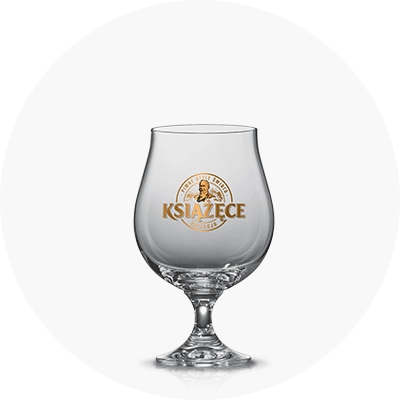 Pivní Sklenice piva pokal kalich knížecí pivo 6 Ks sada 0.5l 500ml krabička Org