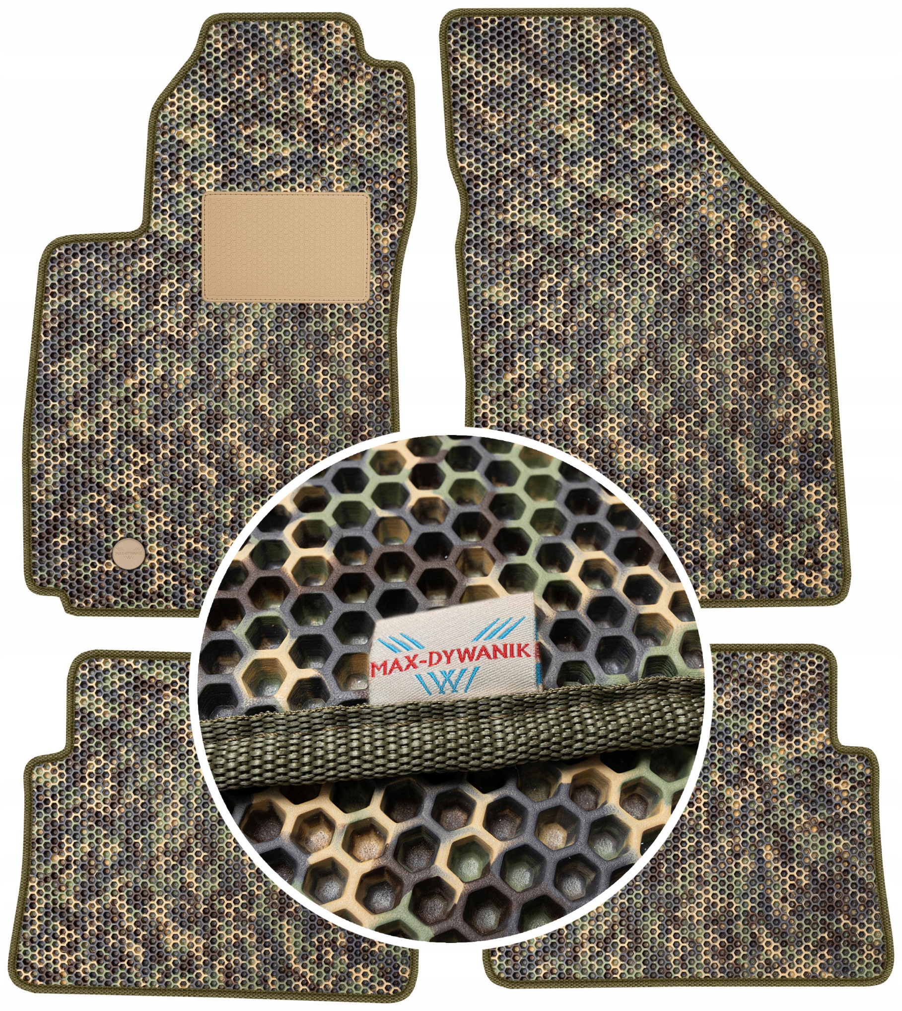 Daewoo Nubira J200 2003-2009 Gumové rohože do auta Eva Moro