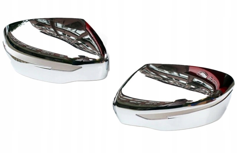 Nakładki na lusterka Nissan Qashqai 2 J11 2013 2021 chrom