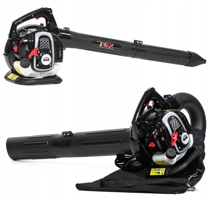 Vysavač Foukač Na Sněhové Listí S Drtičem Nax