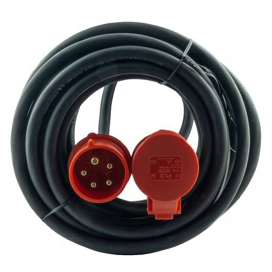 Predĺženie 3-FÁZY 5x2,5 mm 5 m IP44 H07RN-F