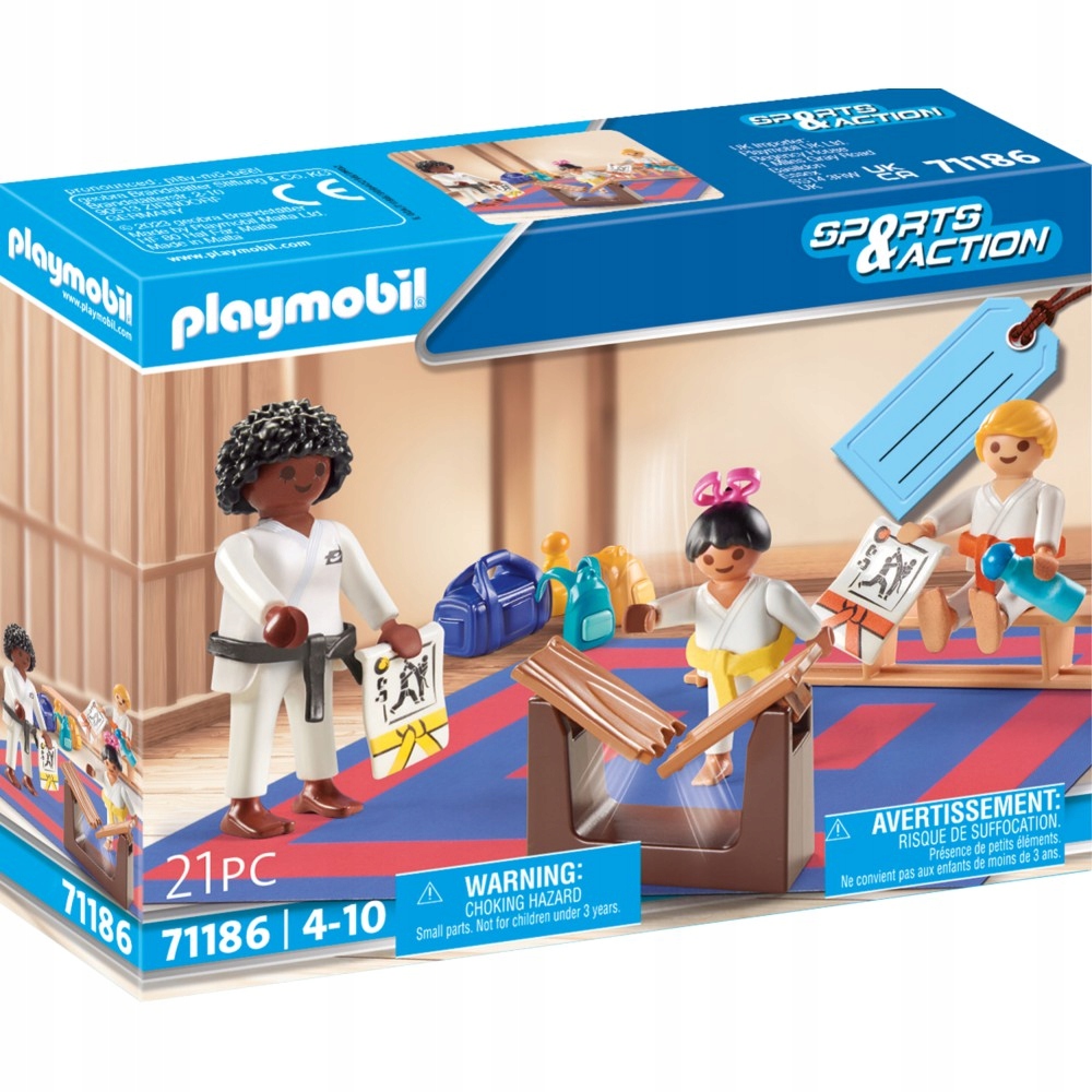 PLAYMOBIL 71186 TRENING KARATE