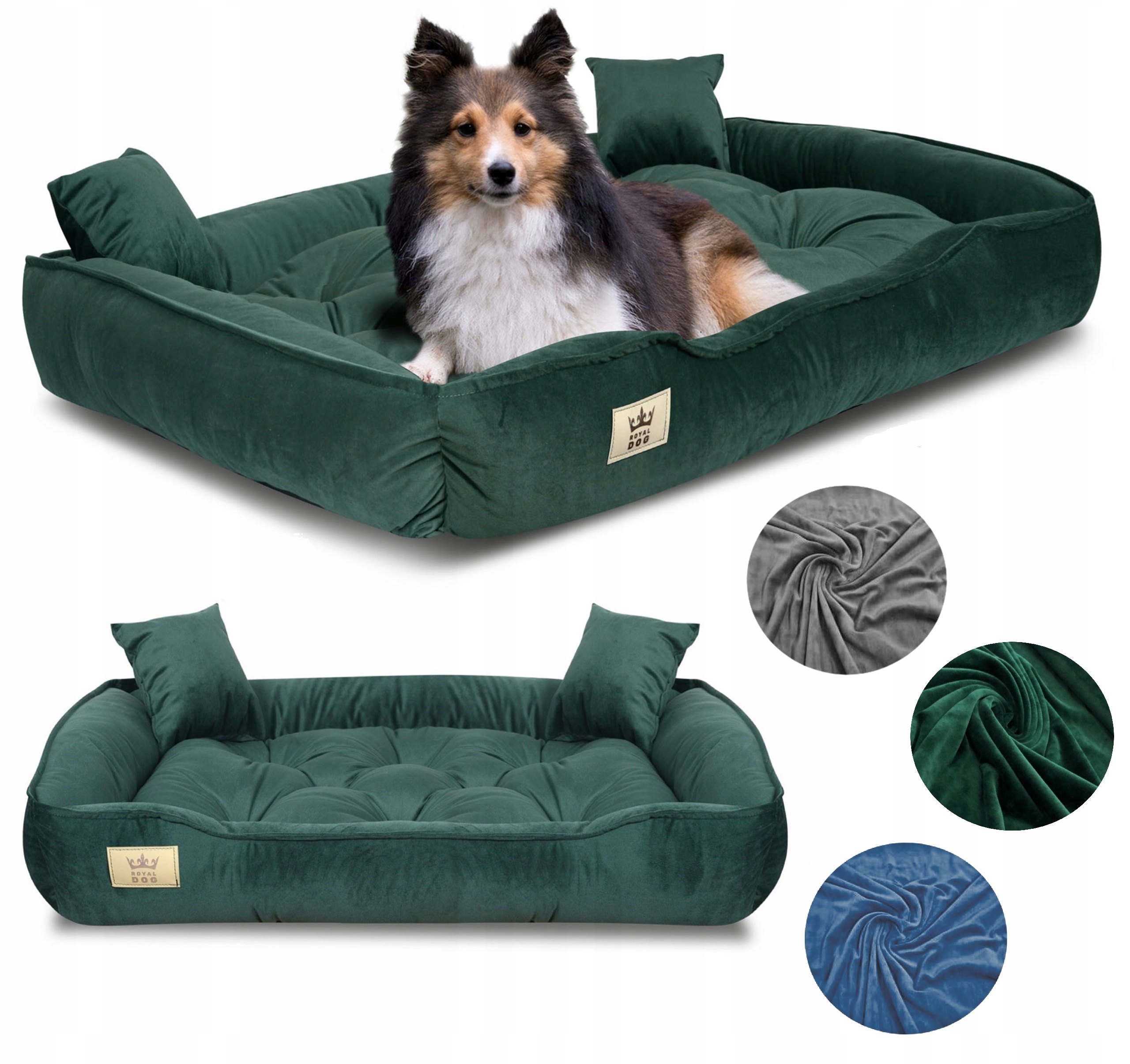 Pelíšek pro psa kočku Potah Pohovka Kotec 100x75 cm Různé Barvy