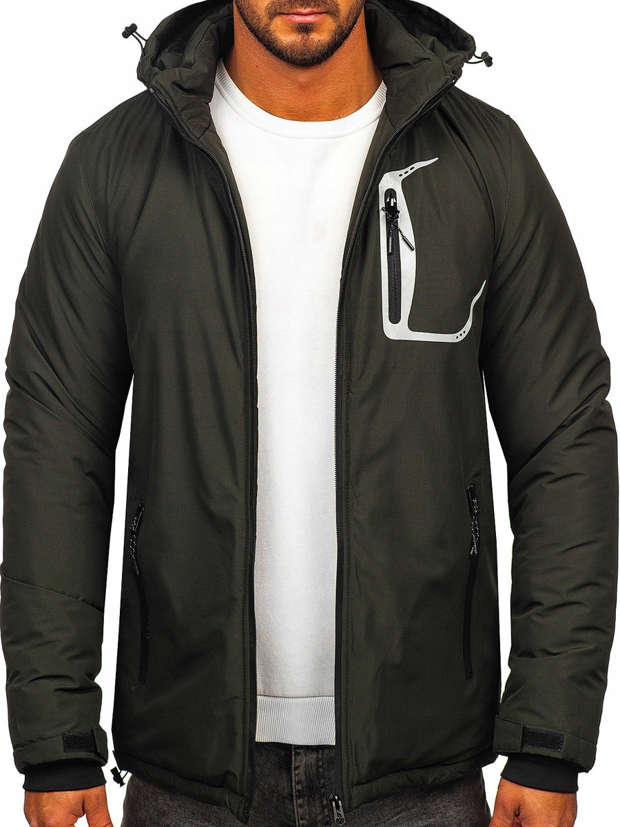 Zimní Bunda Khaki HKK2025 DENLEY_3XL