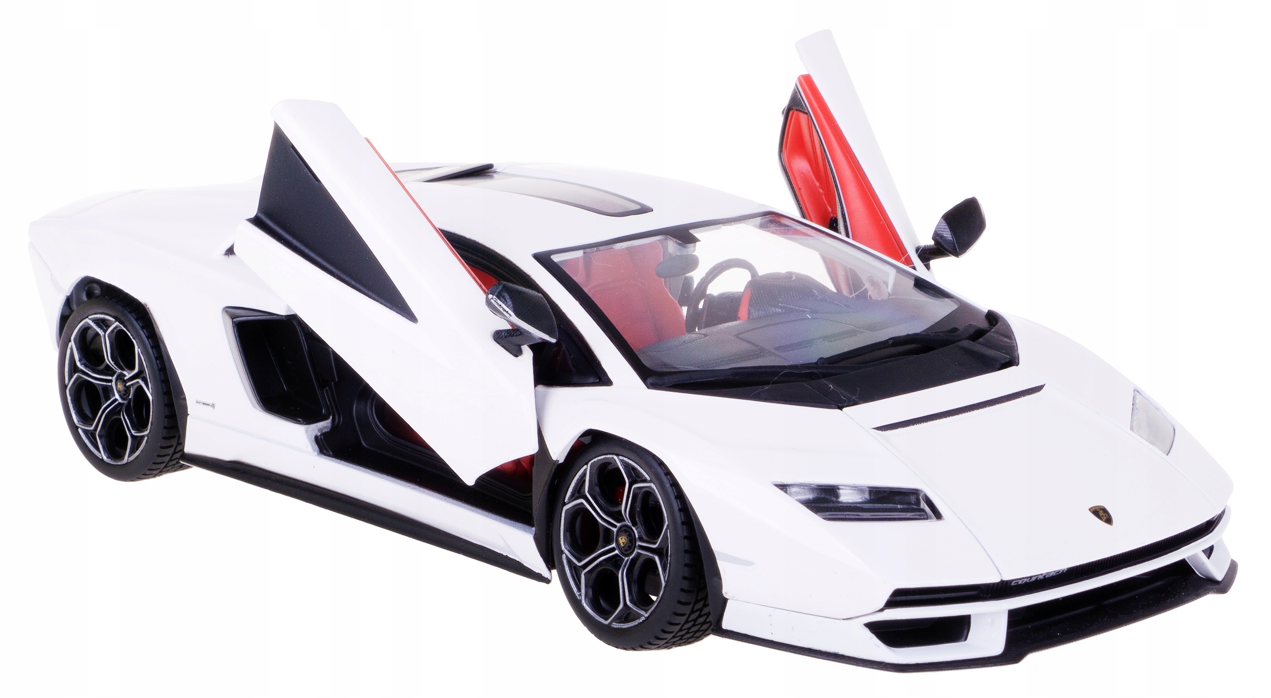 Lamborghini Countach Lpi 800-4 Bburago 1:24 Bílá