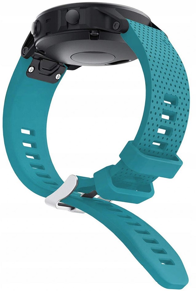 

Turkus Silikonowy Pasek Garmin Fenix 5S QuickFit
