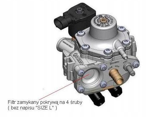 Filtr LOVATO FAST SMART RGJ-3/3.2/HP/SHP 24 mm Typ silnika Benzyna