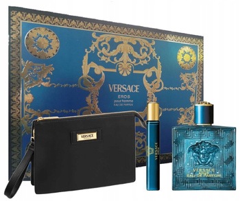 Versace Eros Pour Homme Edp Kosmetyczka Zestaw męski