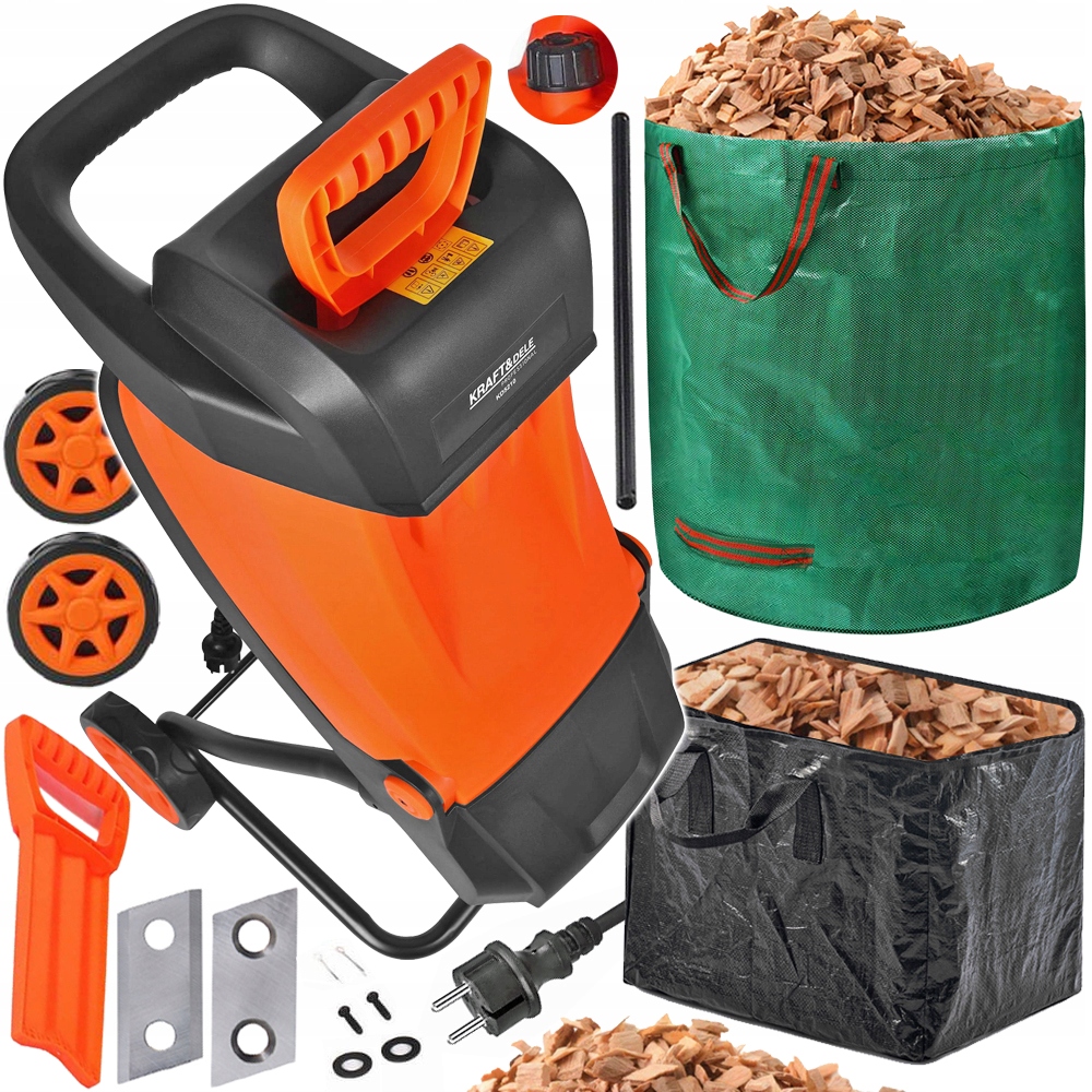Drtič 45 MM 3500 W 45 L Sáček 272 L