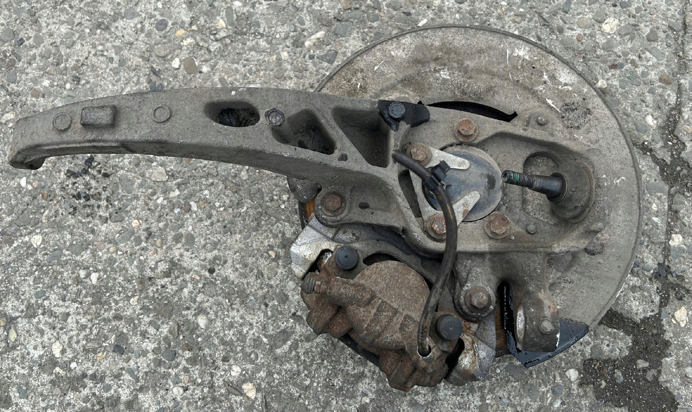 swing front left JAGUAR XF X250 2.7D