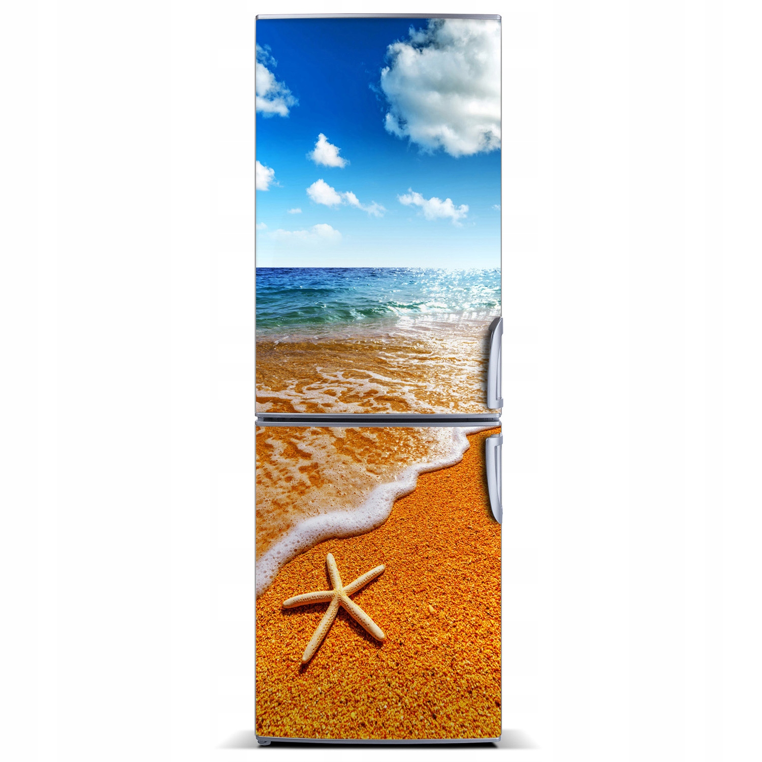 

Magnes na lodówkę Rozgwiazda na plaży 60x180