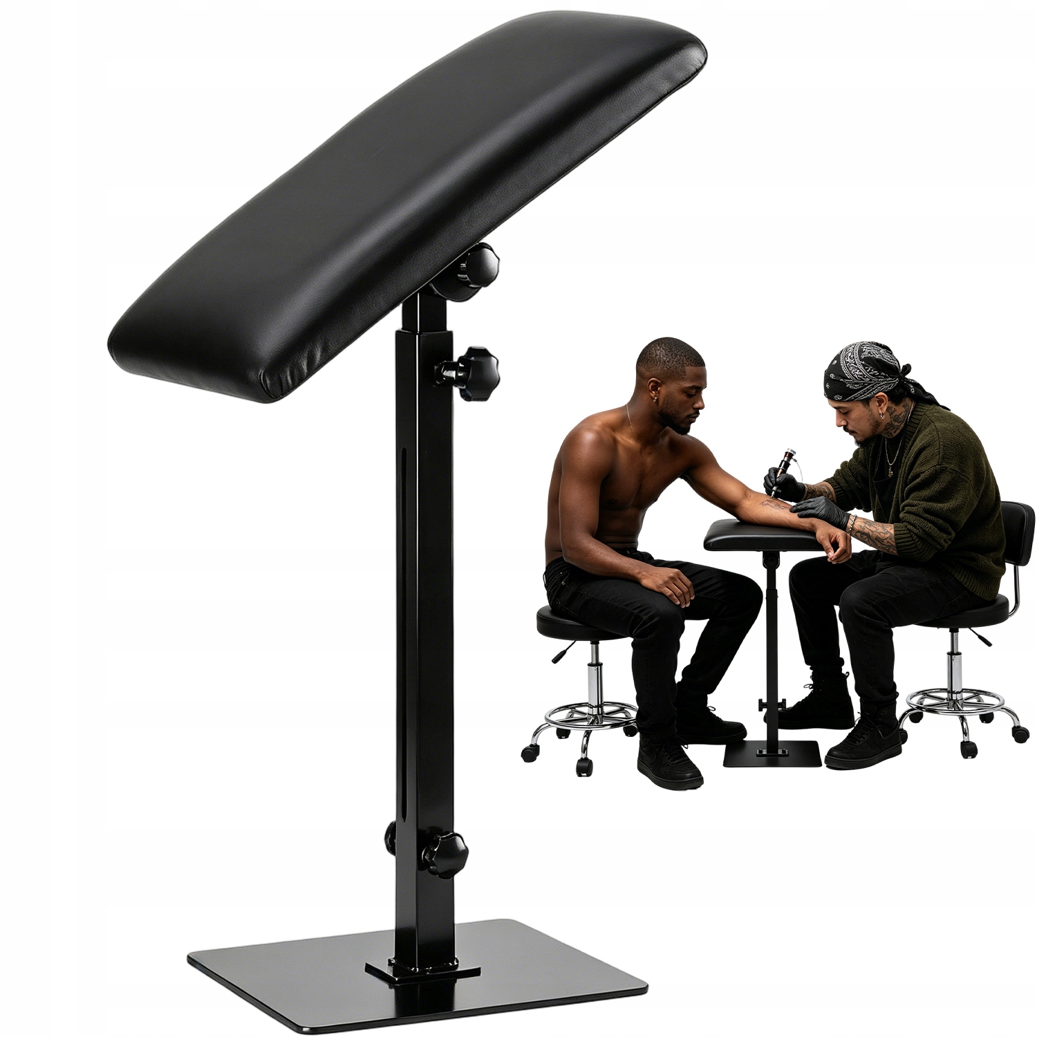 Područka Nastavitelná, Stabilní, Otočná O 360 Stupňů, Studio Tattoo