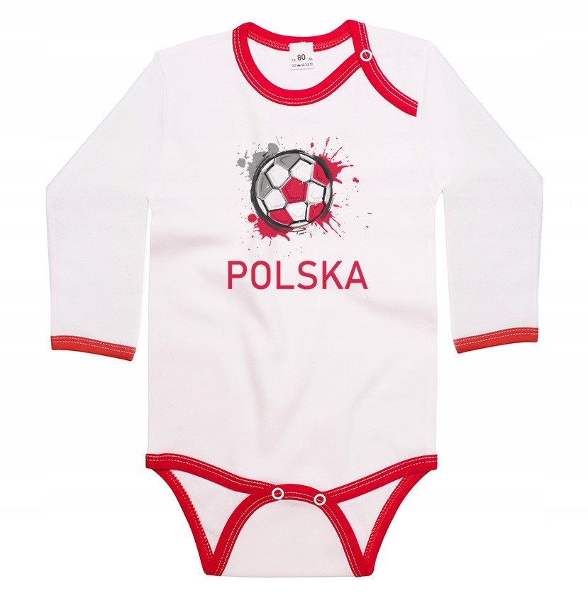 

Body długi rękaw Polska Dla Kibica 92