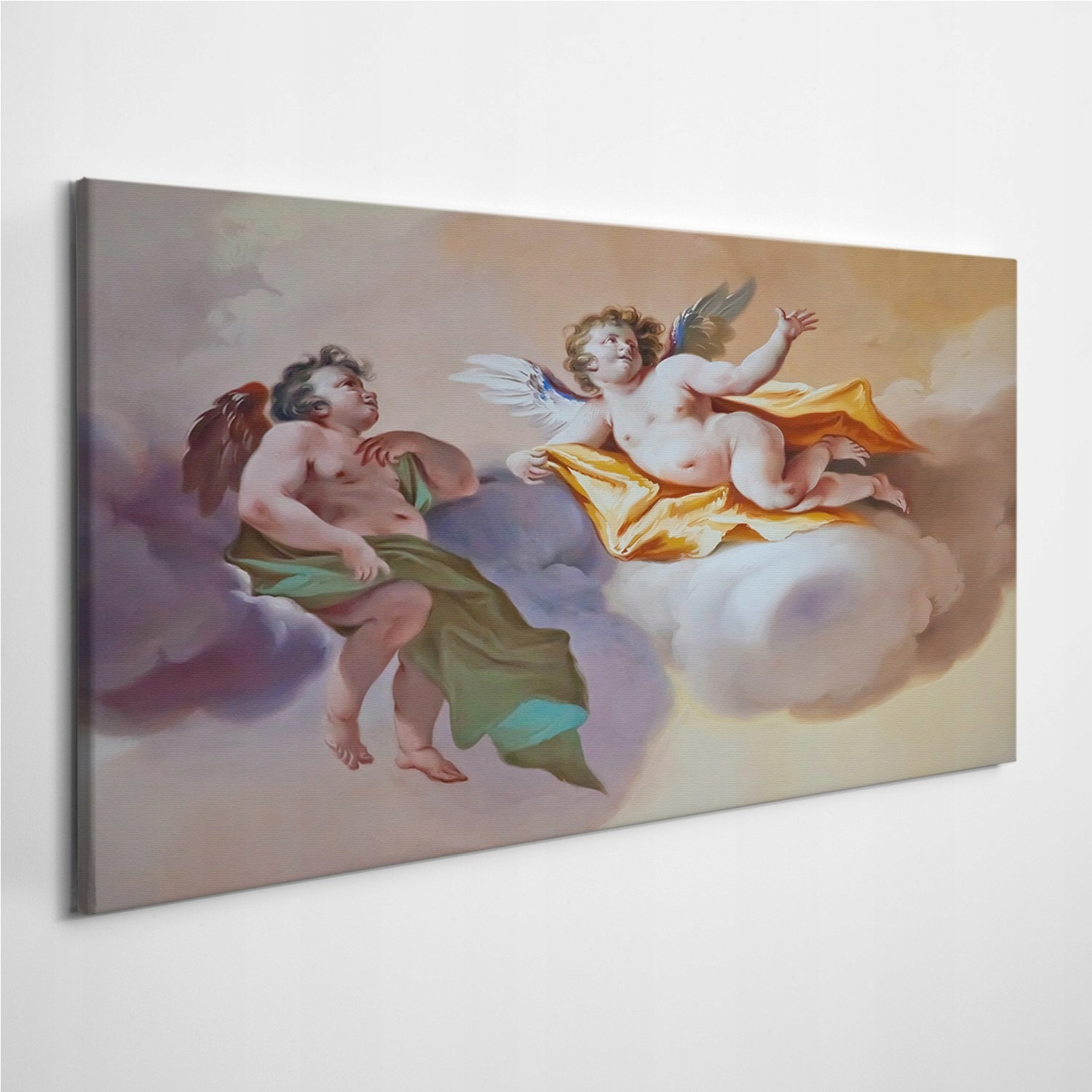 

Foto-obraz z zdjęciem Anioły Chmury Fresco 100x50