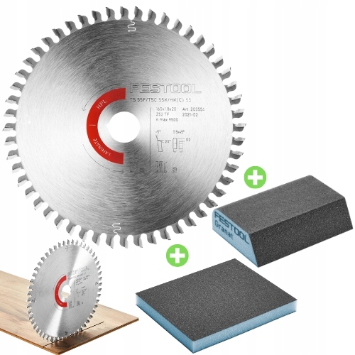 Tarcza Pilarska Laminat, Hpl Hw 160x1,8x20 TF52 Ts 55, Hk 55 Festool 205554
