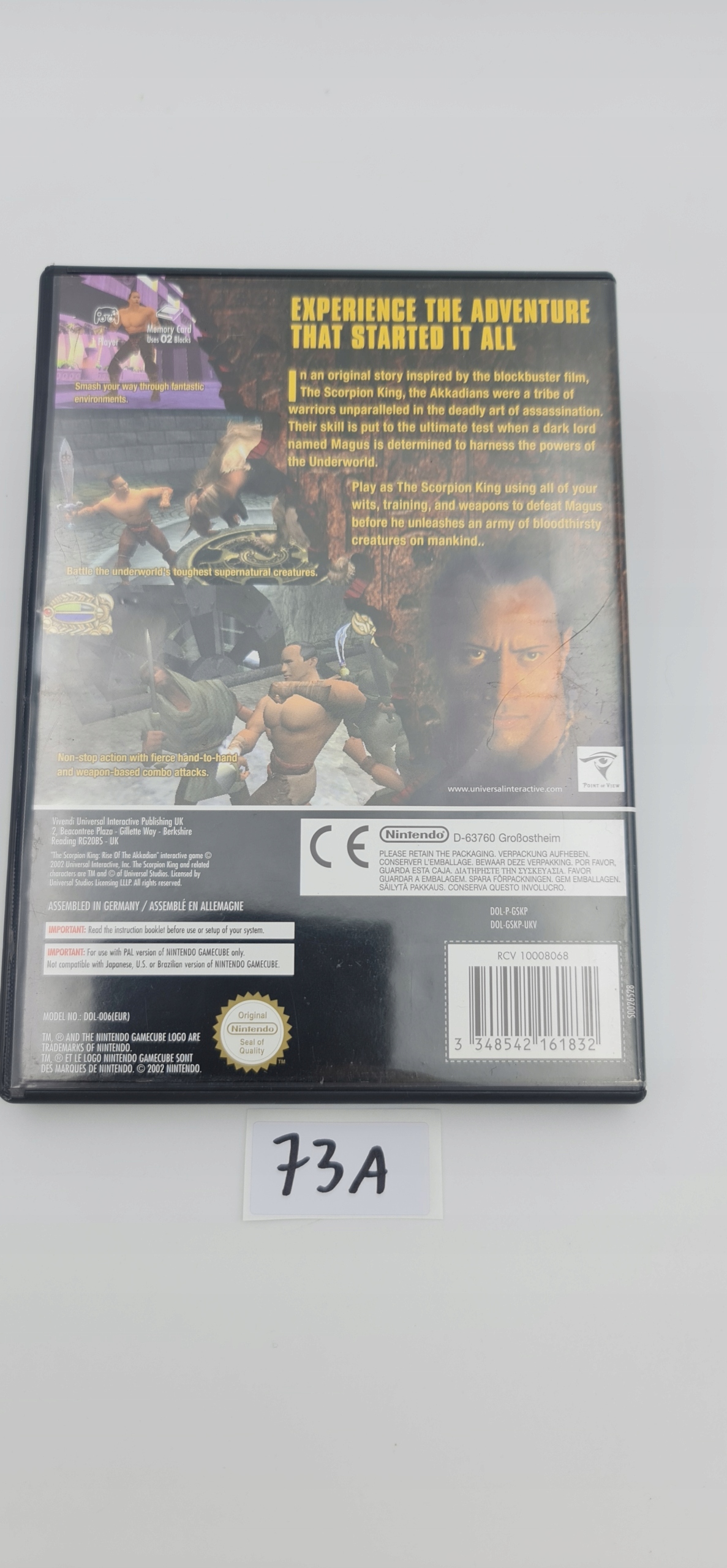 THE SCORPION KING RISE OF THE AKKADIAN Producent Nintendo