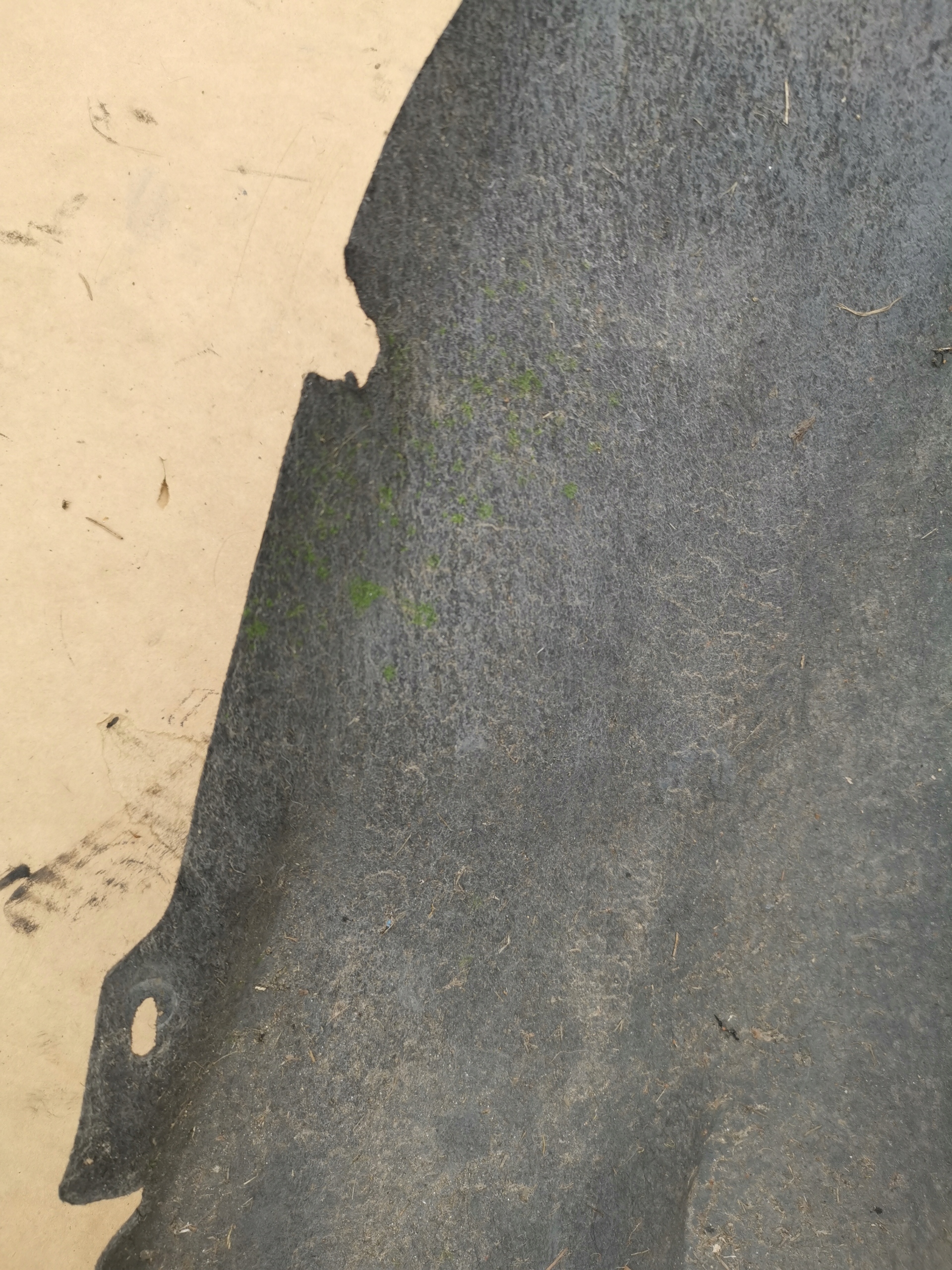 mudguard rear. left VW PASSAT B8 LIFT 3G0810971