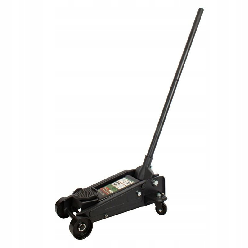 PODNOŚNIK SAMOCHODOWY HYDRAULICZNY ŻABA 3T LEWAREK GUMA ROCKFORCE WARSZTAT Kod producenta 46992