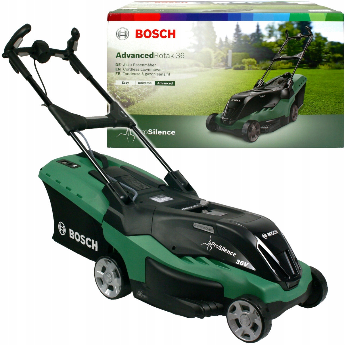 

Kosiarka 36V Advancedrotak 36-750 Bosch Korpus